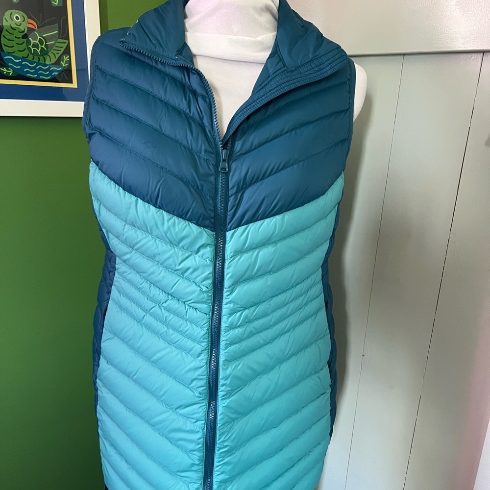 Lands End Long Down Vest